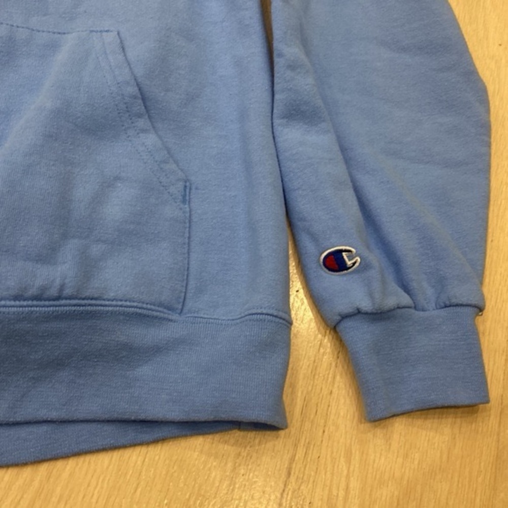 RARE Champion Baby Blue Sweater  Medium - Picture 3 of 9